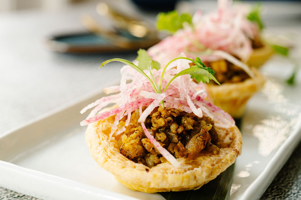 Chicken Curry Tart